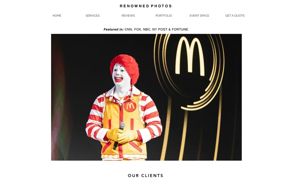 Renowned Photos studio preview