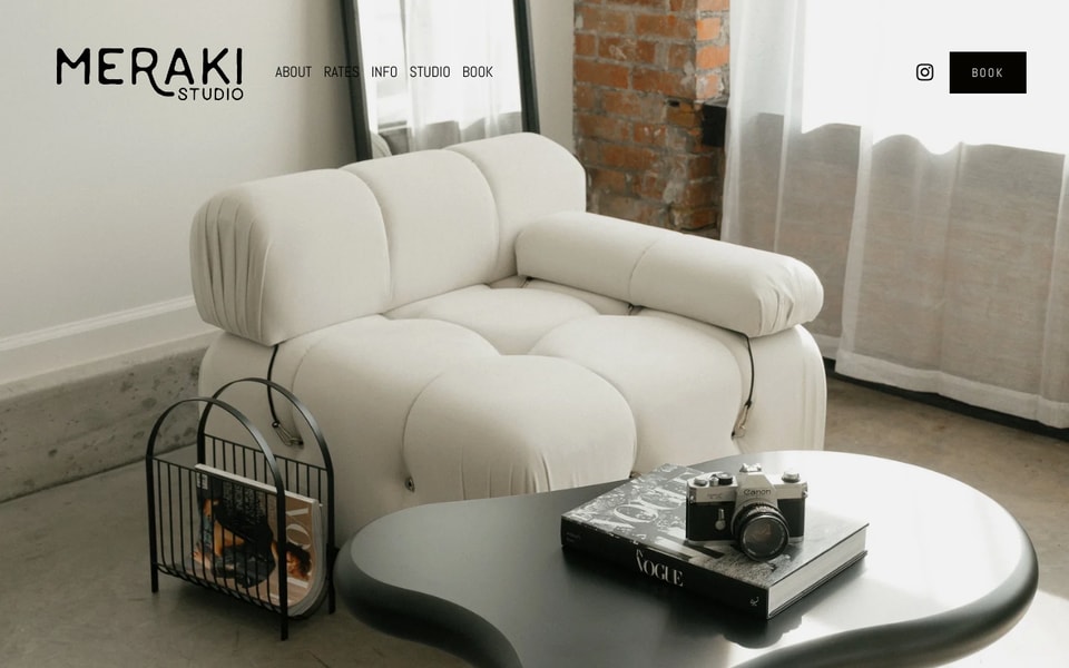 Meraki Studio studio preview