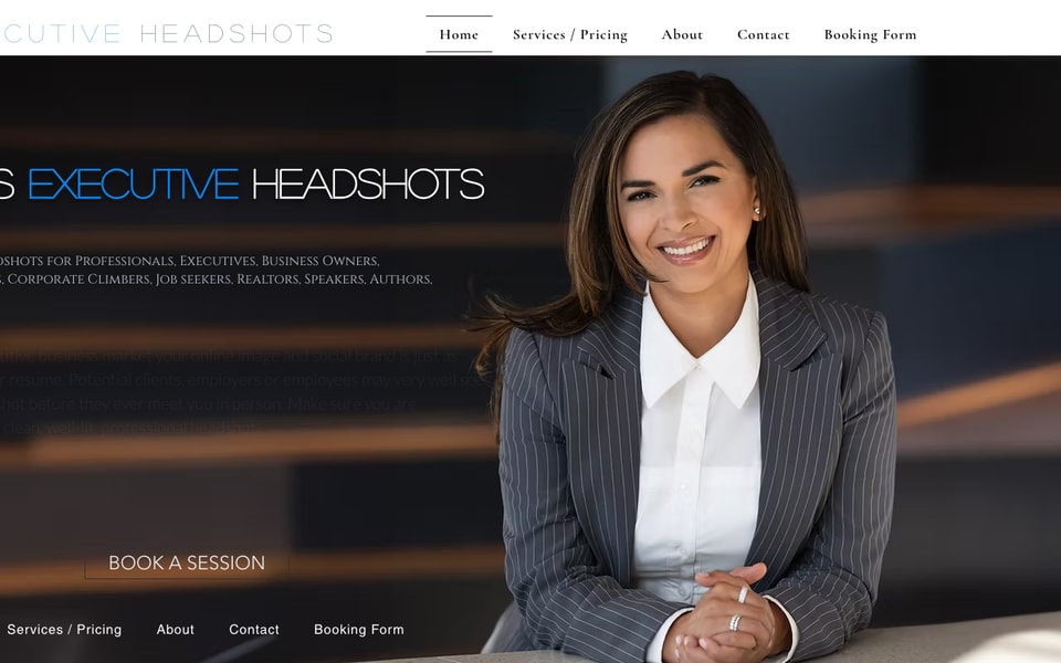 Dallas Executive Headshots studio preview