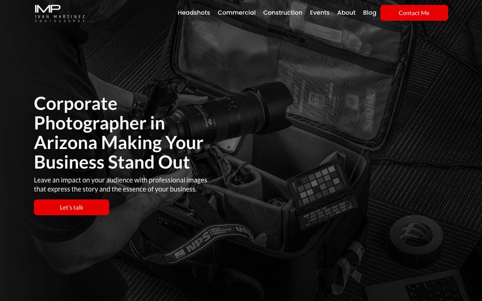 Ivan Martinez Photography studio preview
