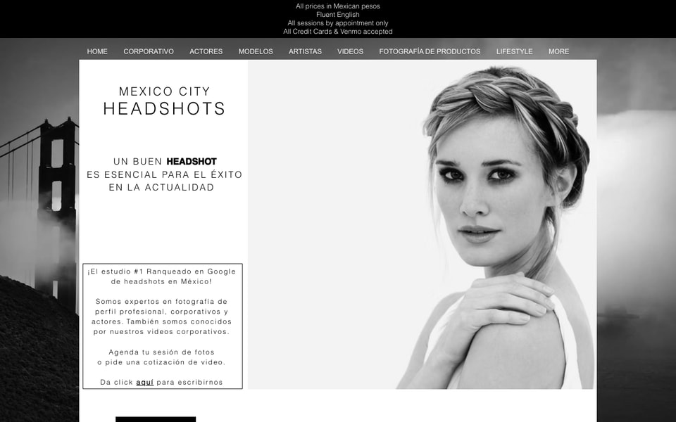 Mexico City Headshots (Fotografía de perfil profesional CDMX) studio preview