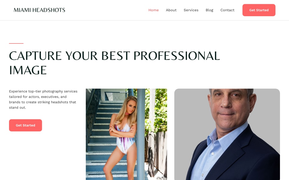 Miami Headshots studio preview