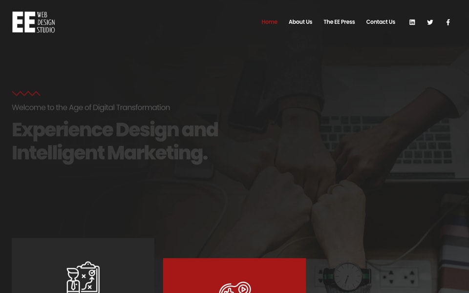 EE Web Design Studio studio preview