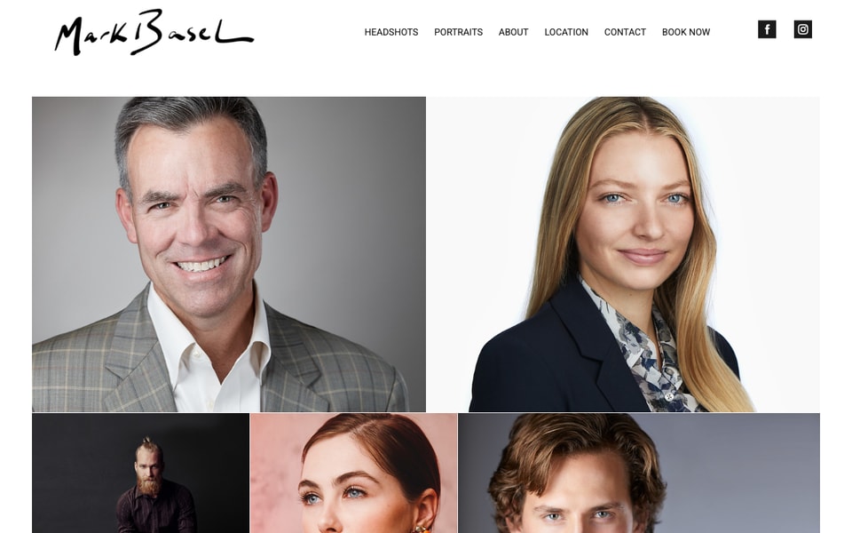 Mark Basel Headshots studio preview