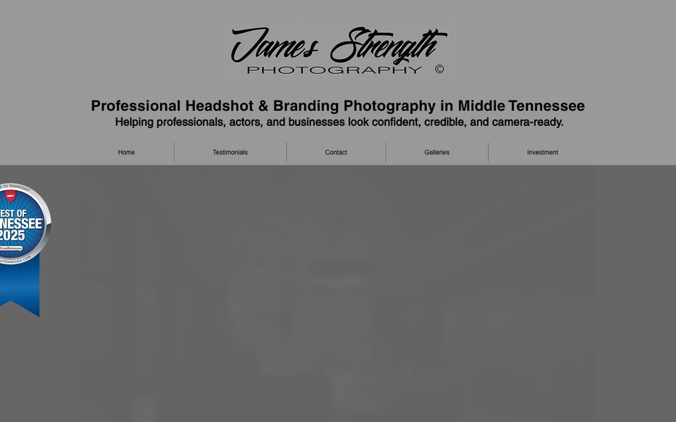 James Strength Photography studio preview