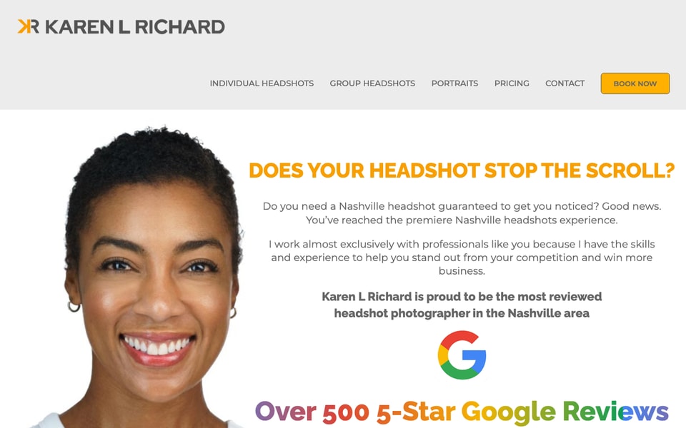 Karen L Richard Photography | Best Nashville Headshot Photographer studio preview