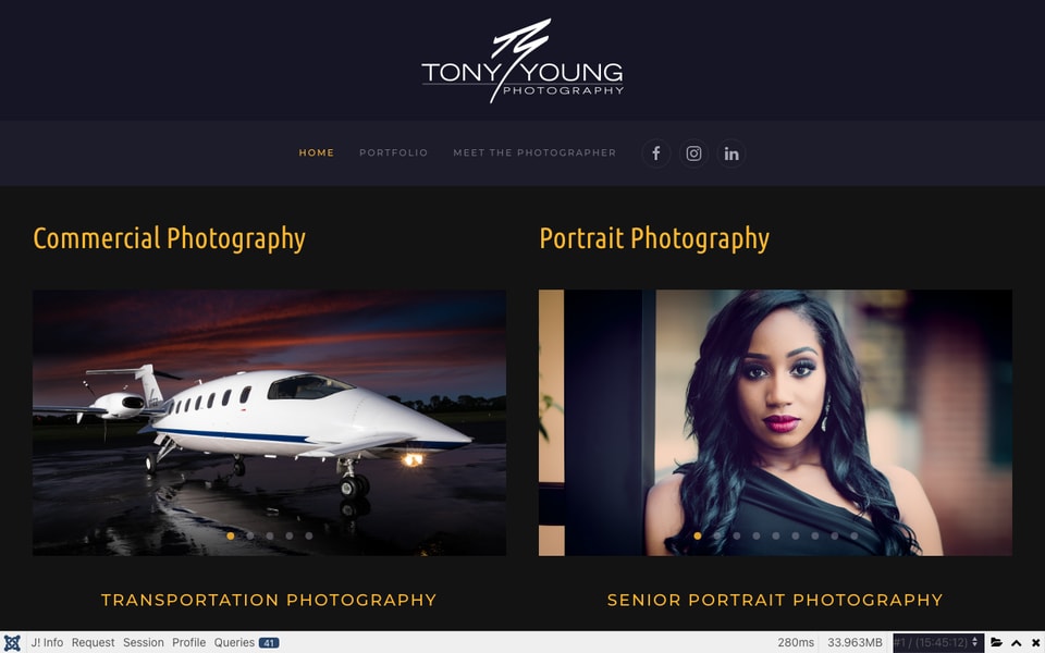 Tony Young Photography studio preview