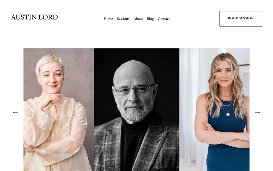 Austin Lord Photography studio preview