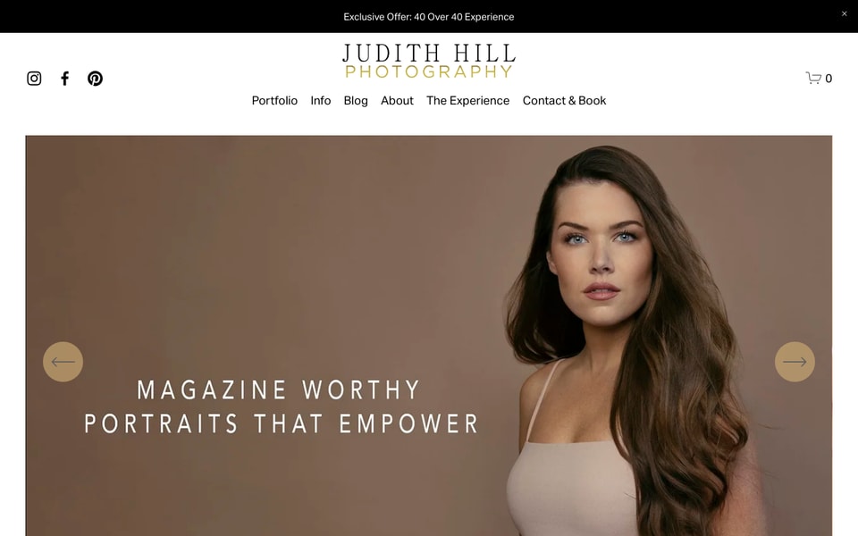Judith Hill Photography studio preview