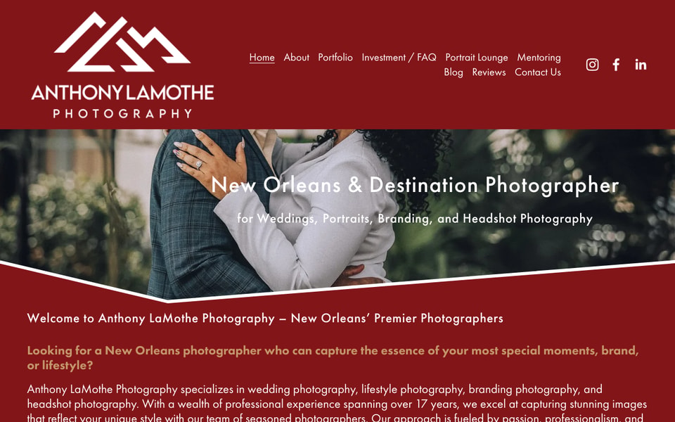 Anthony LaMothe Photography studio preview