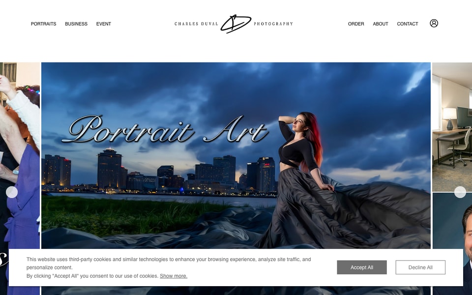 Charles DuVal Photography studio preview
