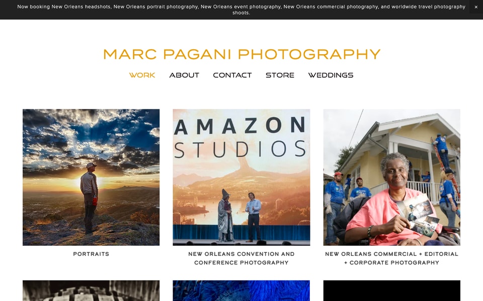 Marc Pagani Photography studio preview