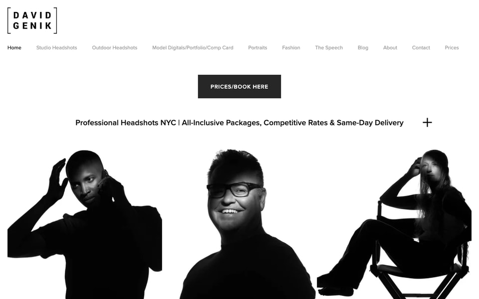 David Genik Photography studio preview