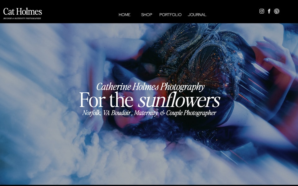 Catherine Holmes Photography studio preview
