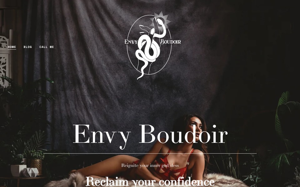 Envy Boudoir studio preview