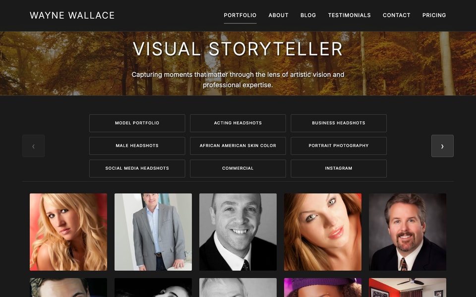 Wayne Wallace Photography studio preview