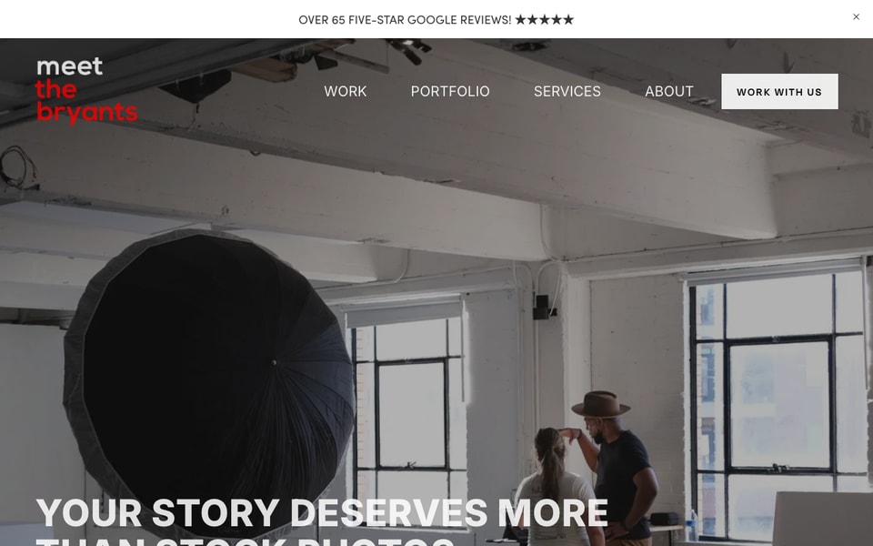 Meet the Bryants Photography studio preview
