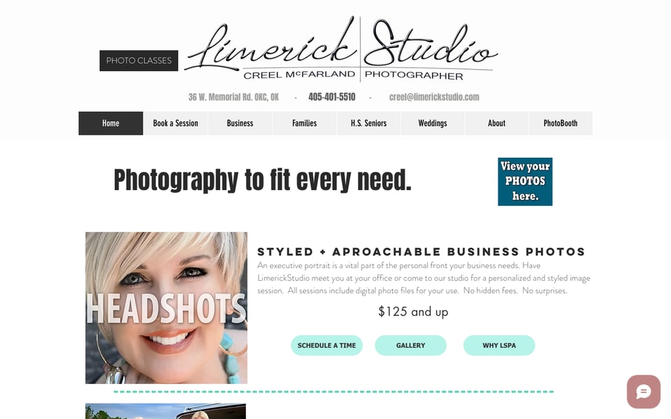 LimerickStudio photography - OKC Photographer studio preview