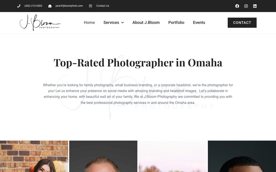 J.Bloom Photography studio preview