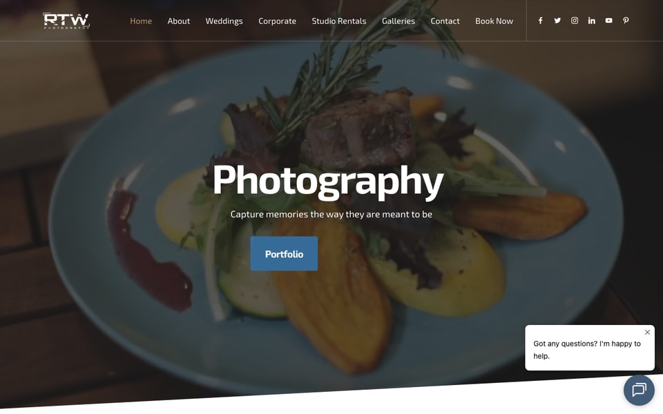 RTW Photography studio preview