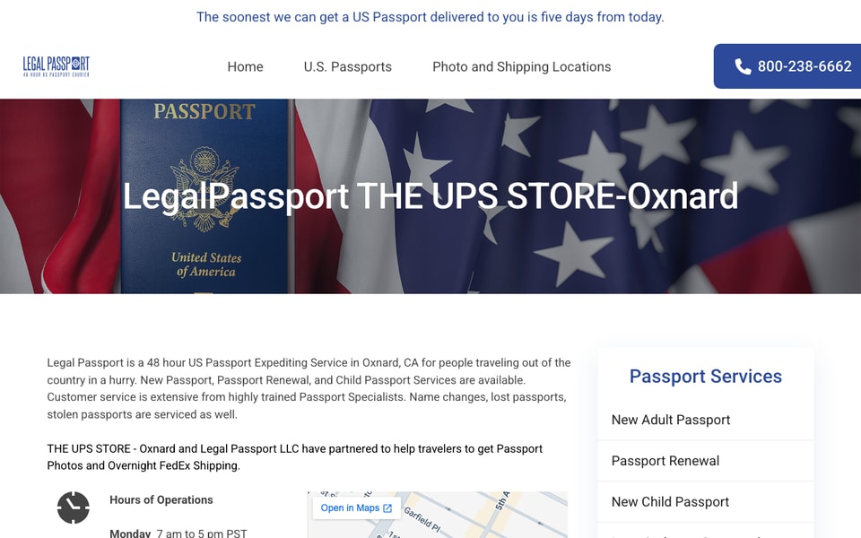 Legal Passport studio preview