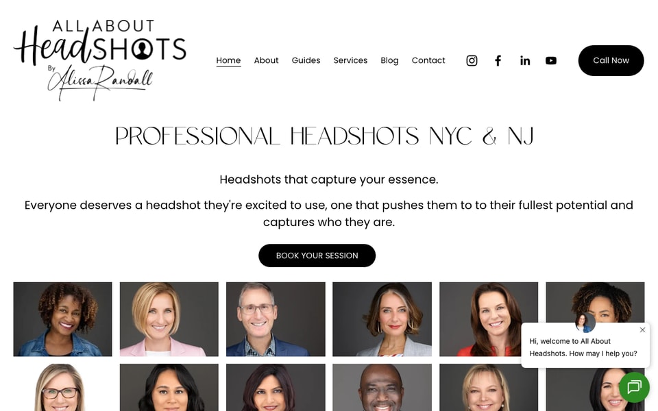 All About Headshots by Alissa Randall studio preview