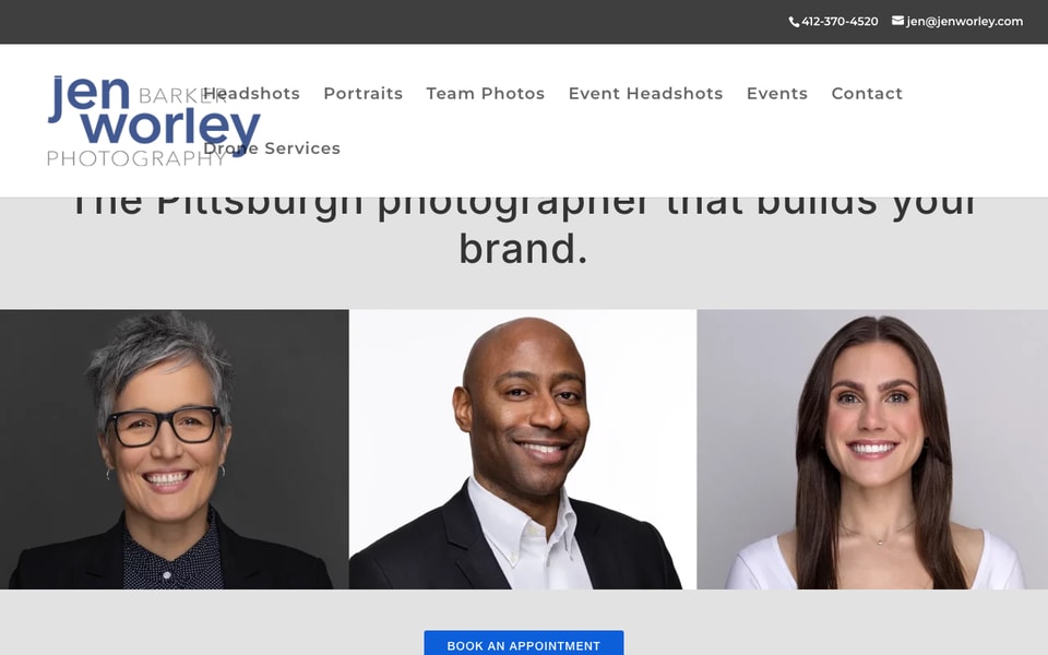 Jen Barker Worley Photography studio preview