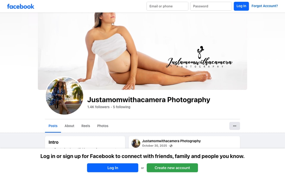Justamomwithacamera Photography studio preview
