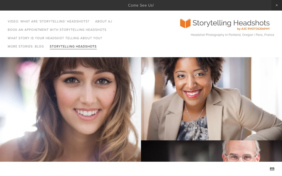 STORYTELLING HEADSHOTS | Corporate Headshots + Business Portraits in Downtown Portland studio preview