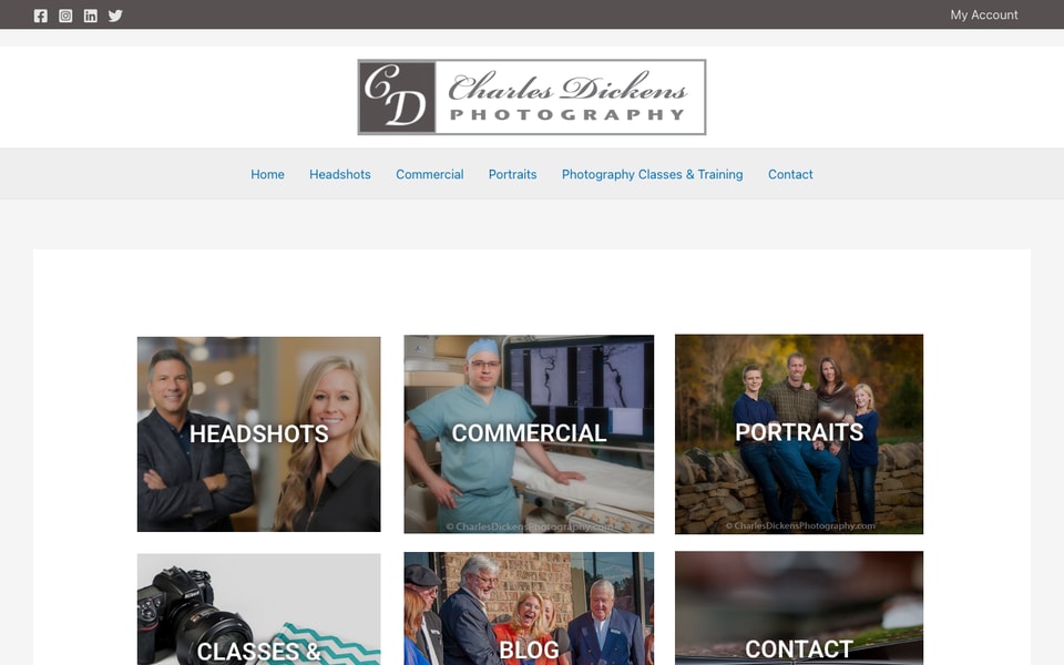 Charles Dickens Photography studio preview