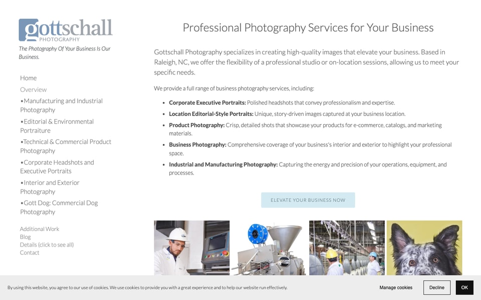 Gottschall Photography studio preview