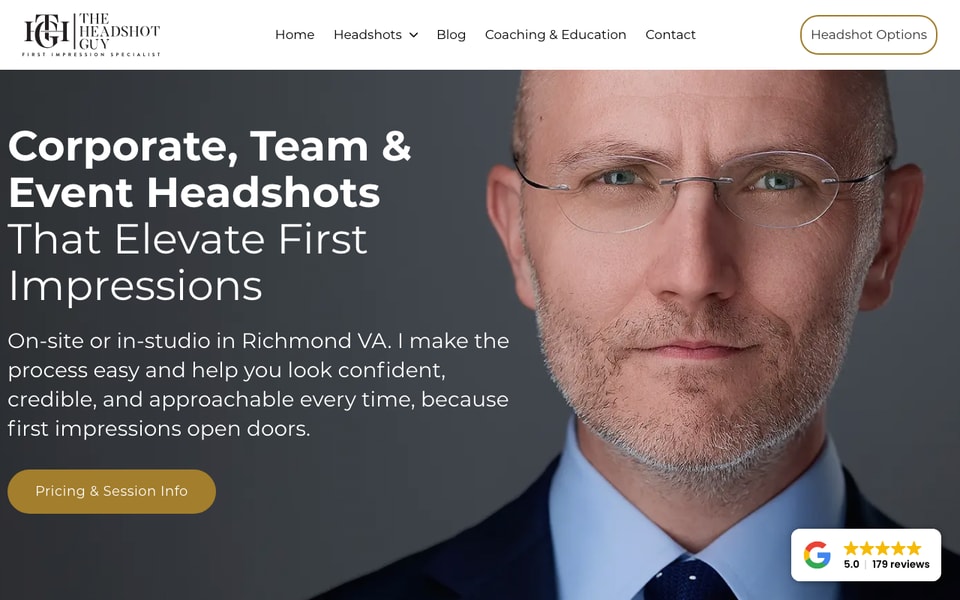 The Headshot Guy - professional headshot photographer studio preview