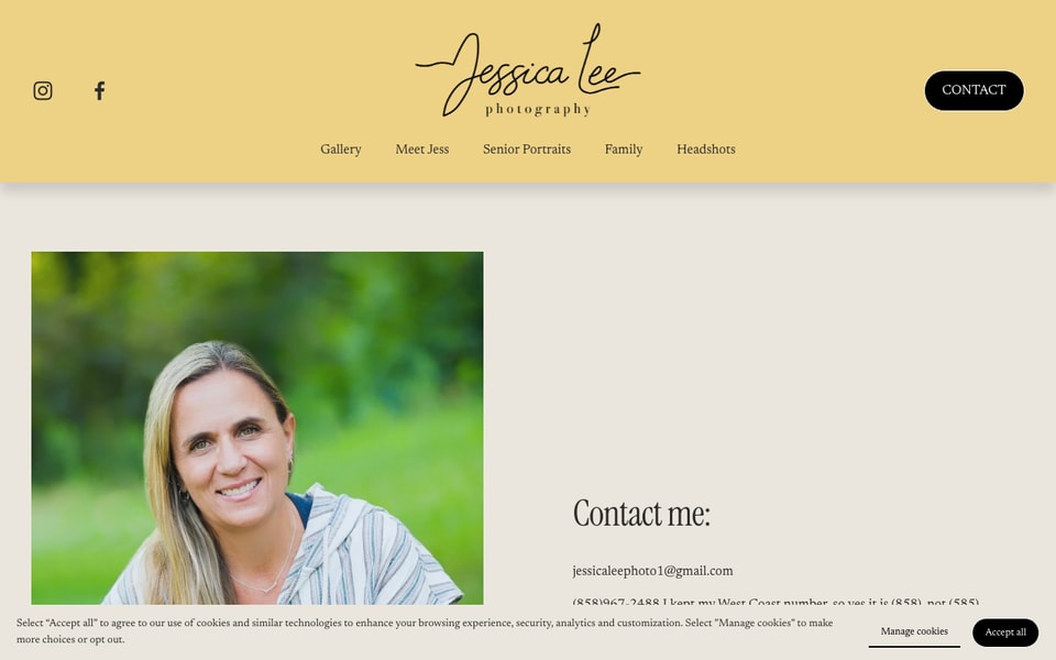 Jessica Lee Photography studio preview