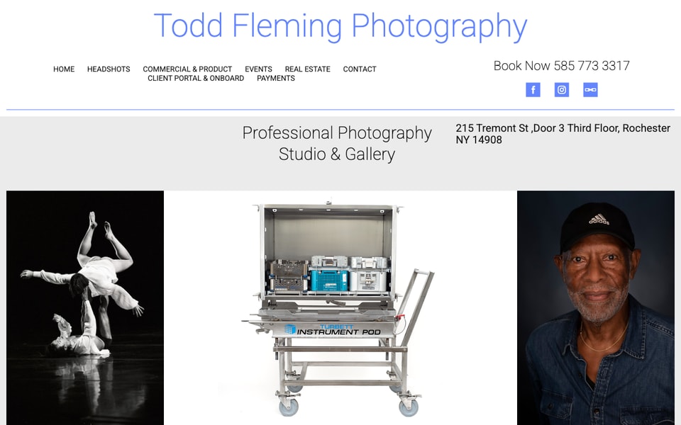 Todd Fleming Photography studio preview