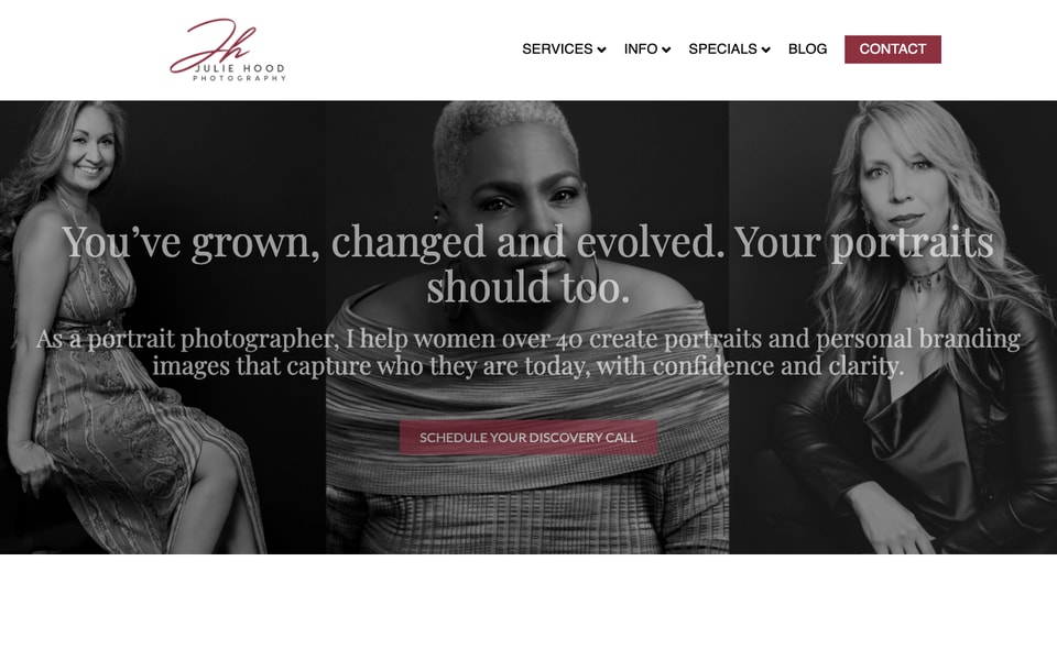 Julie Hood Photography studio preview