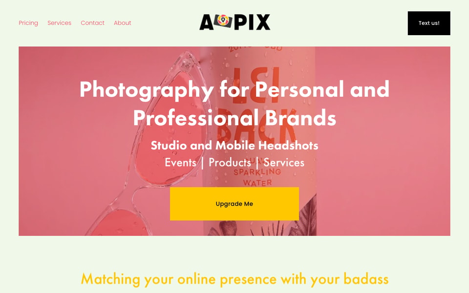 Apix Branding and Headshot Photography studio preview
