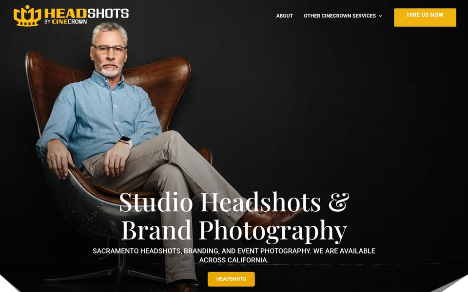 Headshots & Brand Photography By CineCrown studio preview