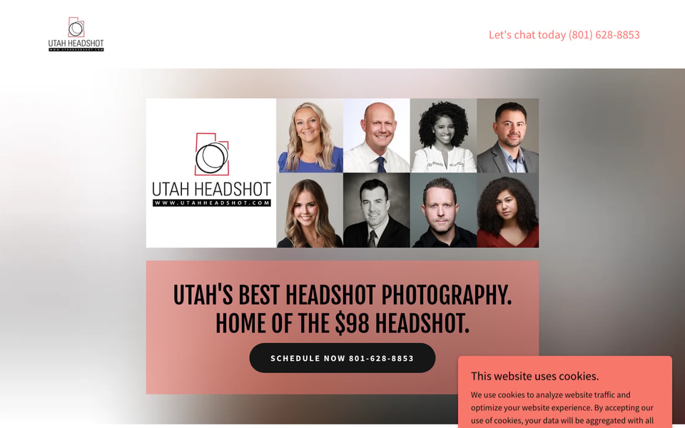 Utah Headshot studio preview