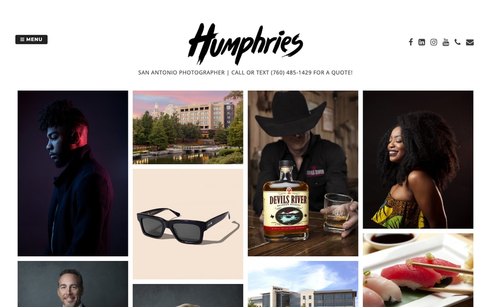Humphries Photography studio preview