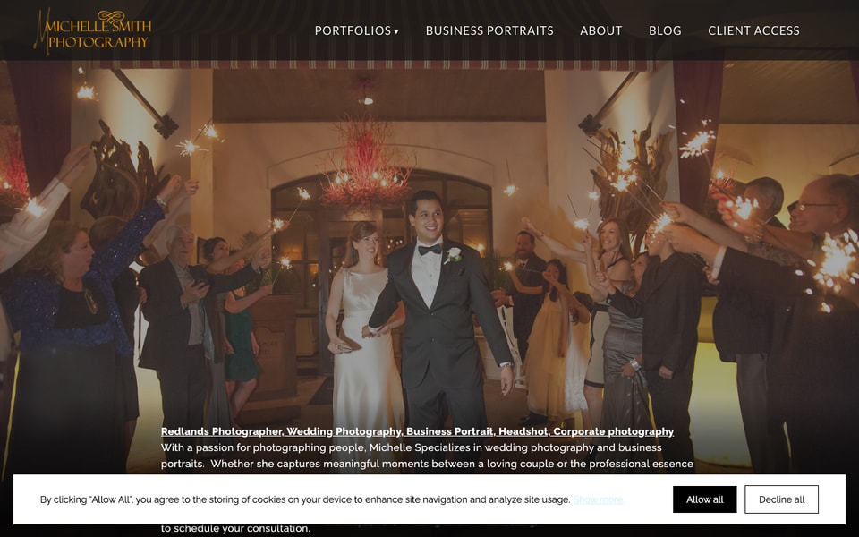Michelle Smith Photography studio preview
