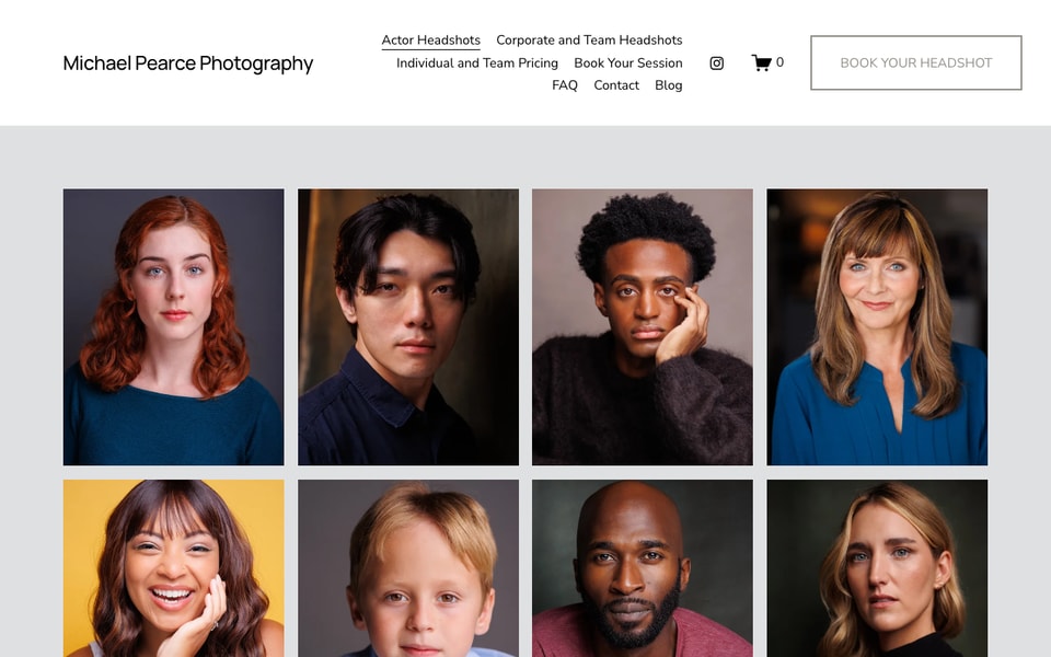 Michael Pearce Photography studio preview