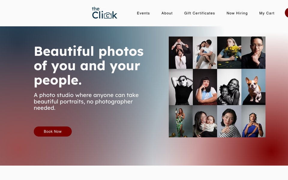 The Click studio preview