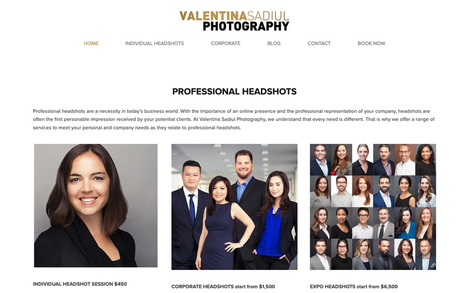 Valentina Sadiul Photography studio preview