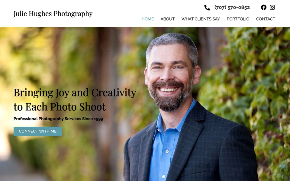 Julie Hughes Photography studio preview