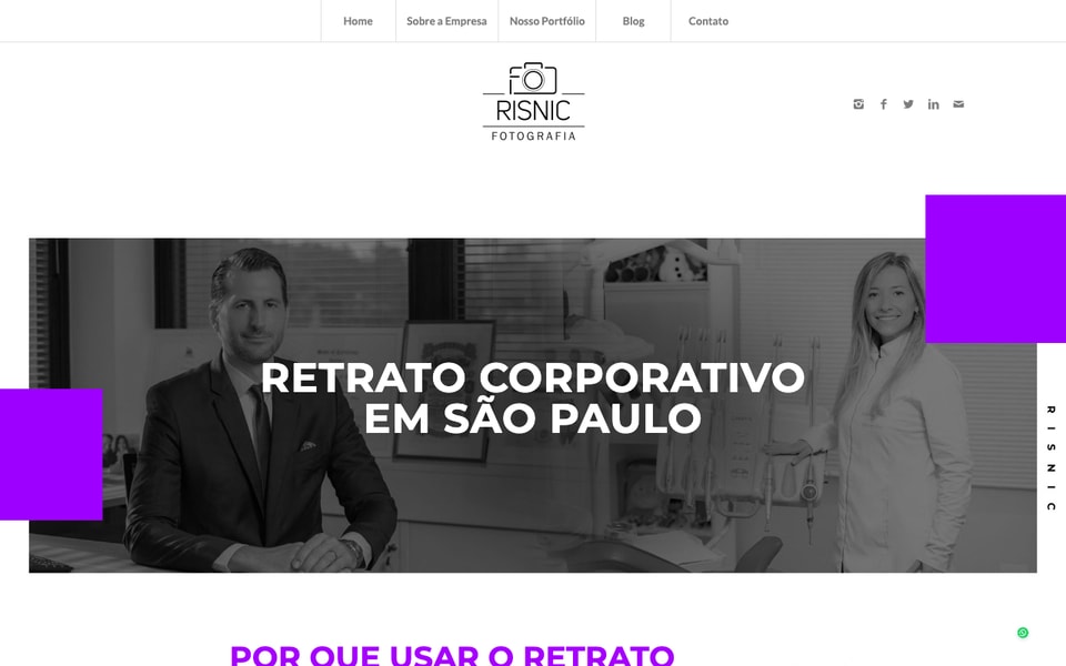 Risnic Fotografia - Fotografia Corporativa Profissional studio preview