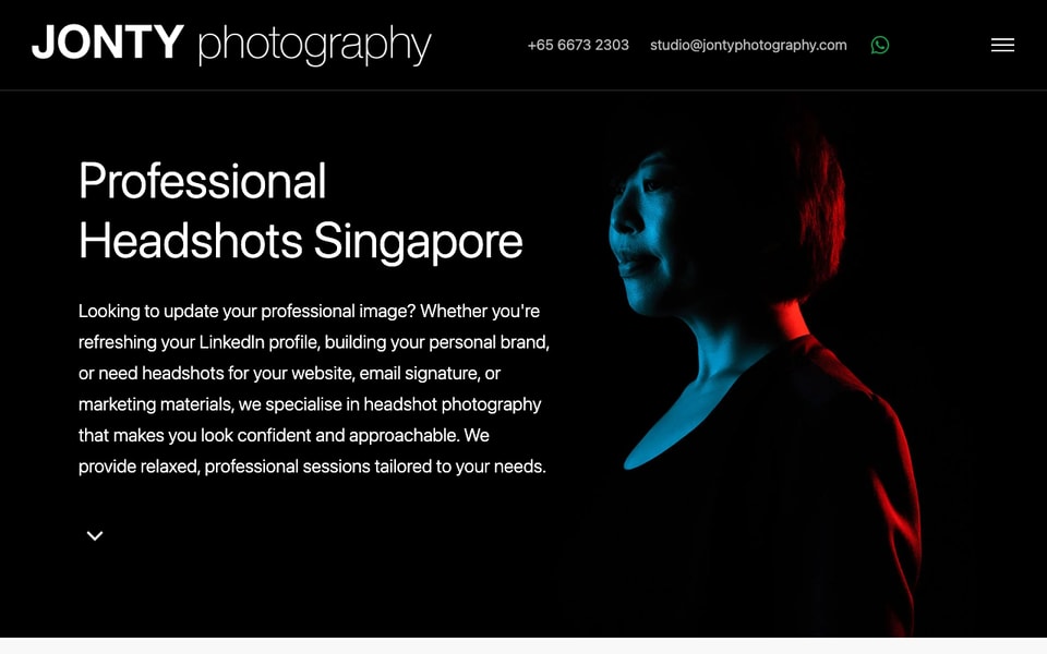 JONTY photography studio preview