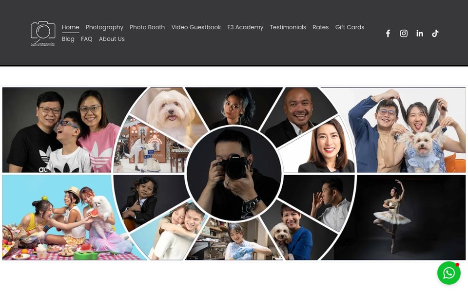Lawrence Photography | Inclusive studio capturing corporate headshots & special needs family portraits studio preview