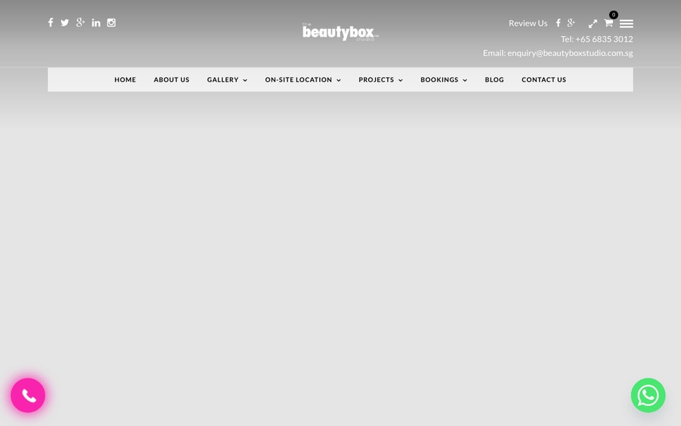 The Beautybox Studio studio preview