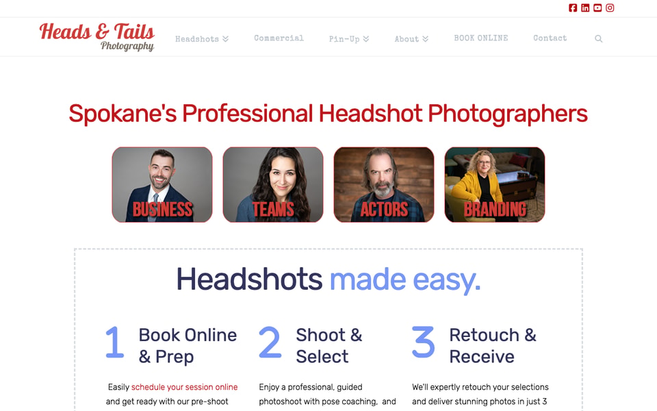 Heads and Tails Photography studio preview