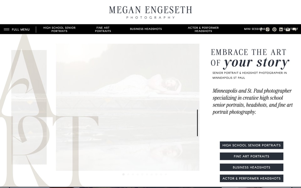 Megan Engeseth Photography studio preview